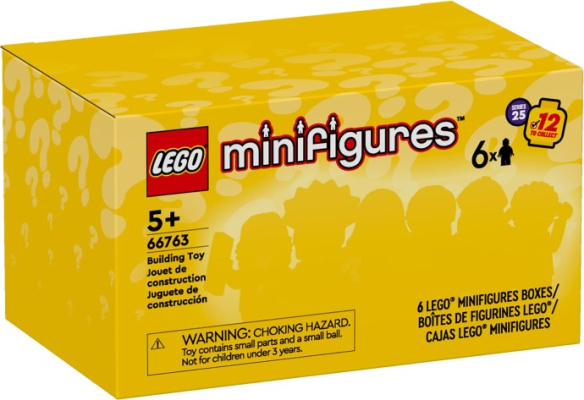 66763-1 LEGO Minifigures - Series 25 Box of 6 random packs