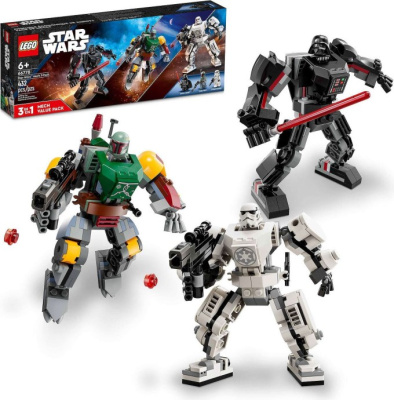 66778-1 Star Wars Mech 3-Pack