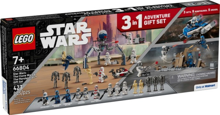 66804-1 Star Wars: The Clone Wars and The Mandalorian Gift Set