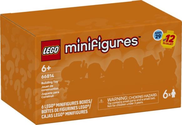 66814-1 LEGO Minifigures - Series 29 Box of 6 random packs
