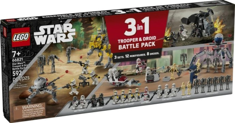 66821-1 Star Wars: Trooper & Droid Battle Pack