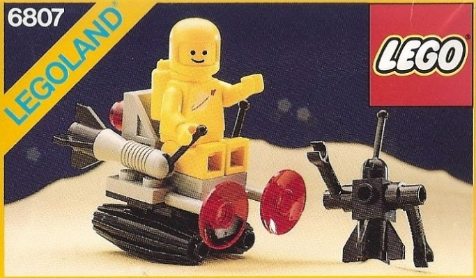 6807-1 Space Sledge with Astronaut and Robot