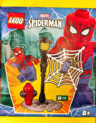 682504-1 Spider-Man with Street Light