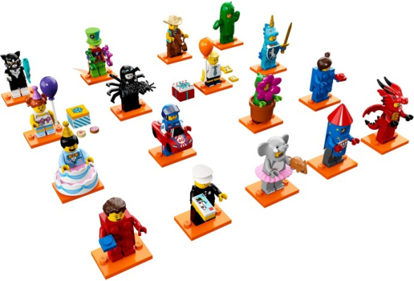 71021-18 LEGO Minifigures - Series 18 - Complete