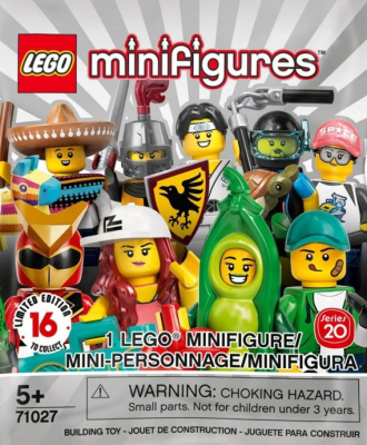 71027-0 LEGO Minifigures - Series 20 Random Bag