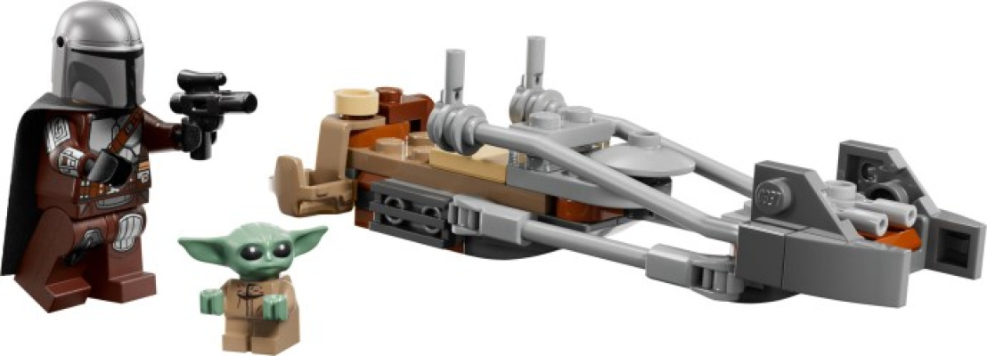 75436-1 The Mandalorian & Grogu's Speeder Bike