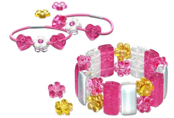 7554-1 Pearly Pink Bracelet & Bands