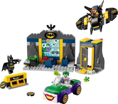 76272-1 The Batcave with Batman, Batgirl and The Joker