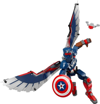 76296-1 New Captain America Construction Figure