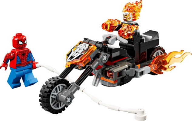 76335-1 Spider-Man vs. Ghost Rider Motorcycle