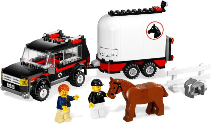 7635-1 4WD with Horse Trailer