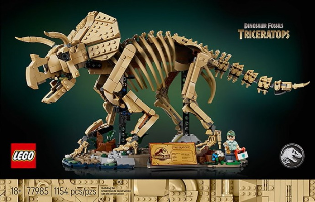 77985-1 Dinosaur Fossils: Triceratops