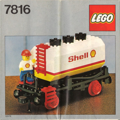 7816-1 Shell Tanker Wagon
