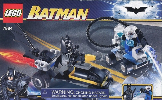 7884-1 Batman's Buggy: The Escape of Mr. Freeze