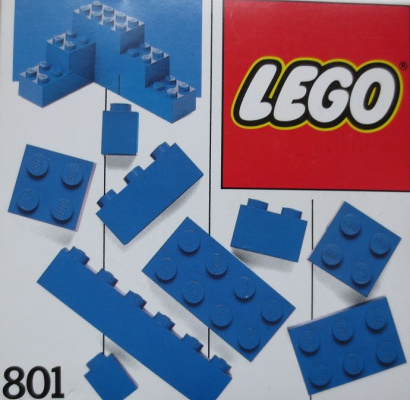 801-2 Extra Bricks Blue