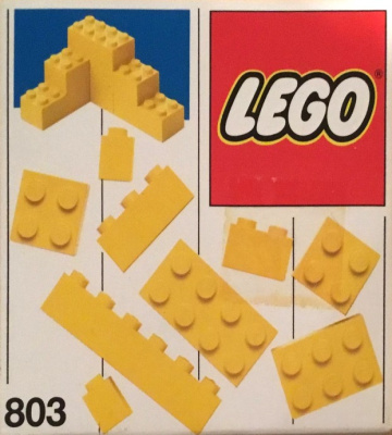 803-1 Extra Bricks Yellow