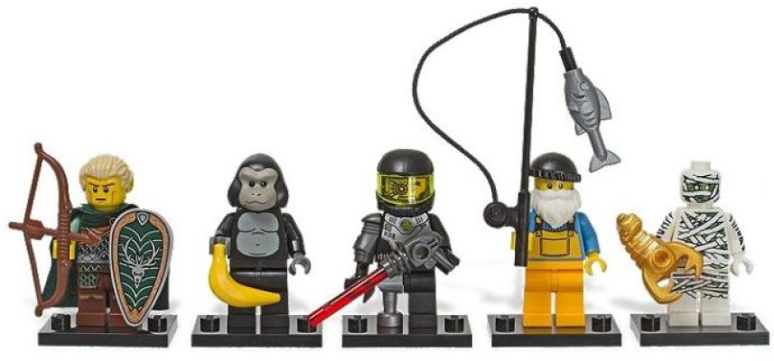 850458-1 VIP Top 5 Boxed Minifigures