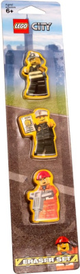 852673-1 LEGO City Eraser Set