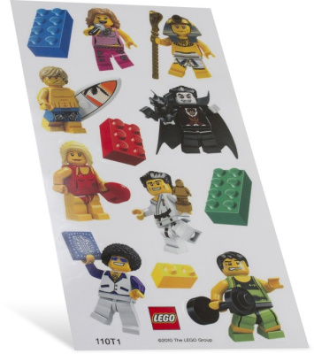 853216-1 Classic Minifigure Sticker Set