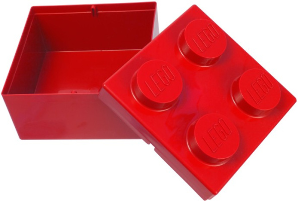 853234-1 2x2 LEGO Box Red