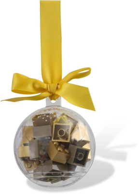 853345-1 Holiday Bauble with Gold Bricks