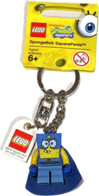 853356-1 SpongeBob Super Hero Key Chain