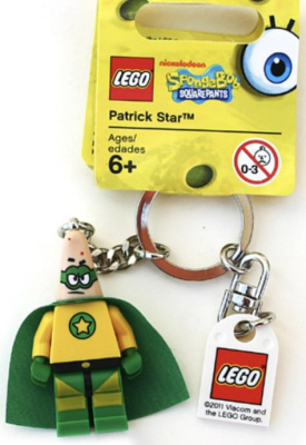 853357-1 Patrick Super Hero Key Chain