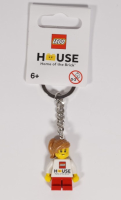 853713-1 LEGO House Girl Key Chain