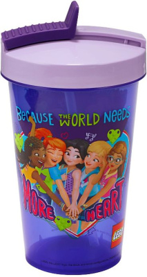 853889-1 Friends Tumbler with Straw