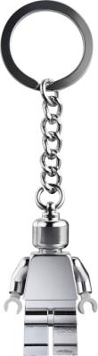 854305-1 Silver Minifigure Key Chain