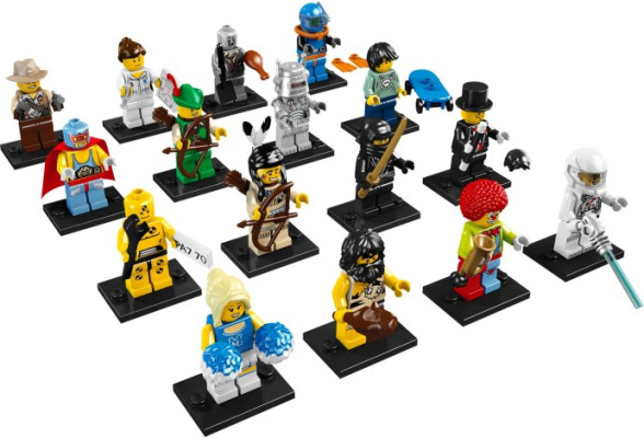 8683-17 LEGO Minifigures - Series 1 - Complete