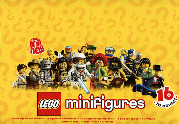 8683-18 LEGO Minifigures - Series 1 - Sealed Box