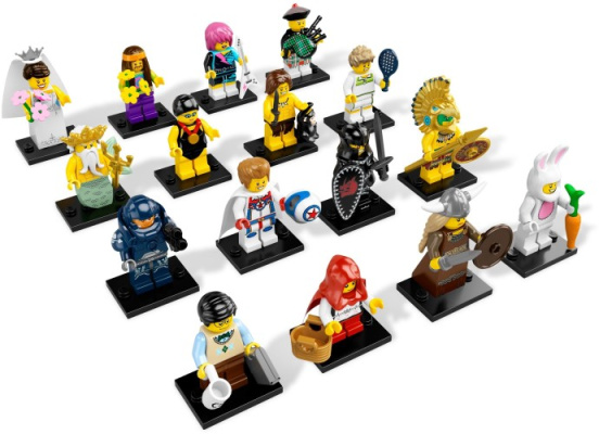 8831-17 LEGO Minifigures - Series 7 - Complete