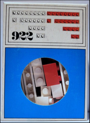 922-1 28 bricks with 1, 2, 4, 6 and 8 studs