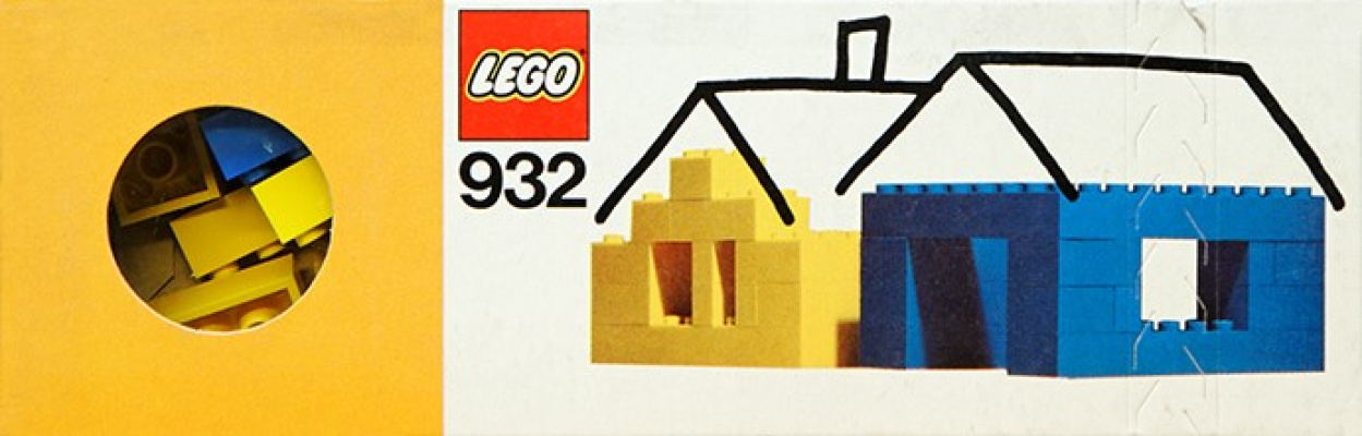 932-1 Blue and Yellow Bricks