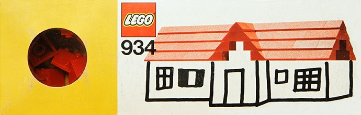 934-1 Roof Bricks, 45°