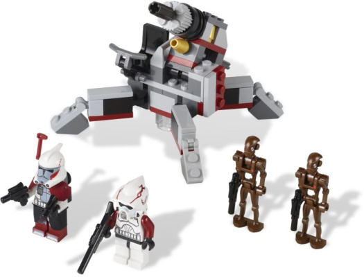 elite clone trooper and commando droid battle pack