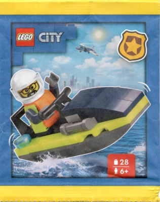 952408-1 Policeman with Jetboat