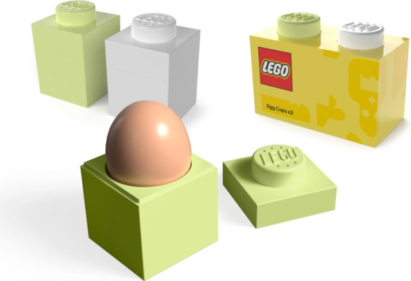 EGGCUP-1 Egg Cup & Salt Shaker 2-pack