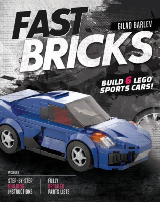 FASTBRICKS-1 Fast Bricks: Build 6 LEGO Sports Cars