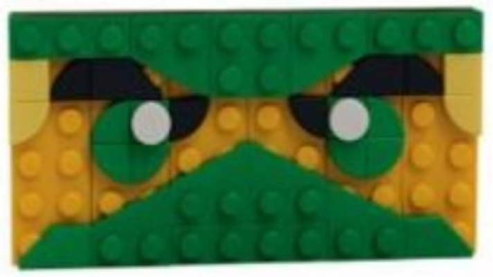 GREENMASK-1 Ninjago Green Mask