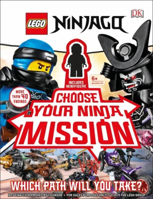 ISBN0241401275-1 NINJAGO Choose Your Ninja Mission: Which Path Will You Take?