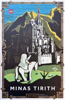 LOTRPOSTER-1 Minas Tirith Art Print