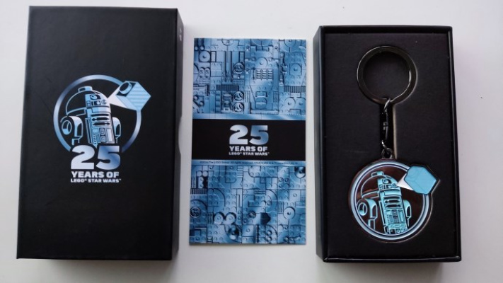 LSW25KEYCHAIN-1 25 Years of LEGO Star Wars