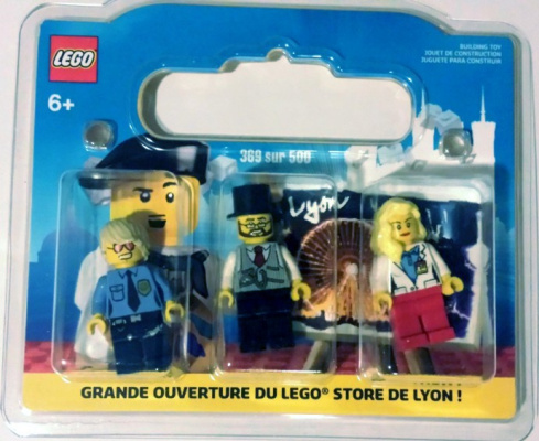 LYON-1 Lyon, France Exclusive Minifigure Pack