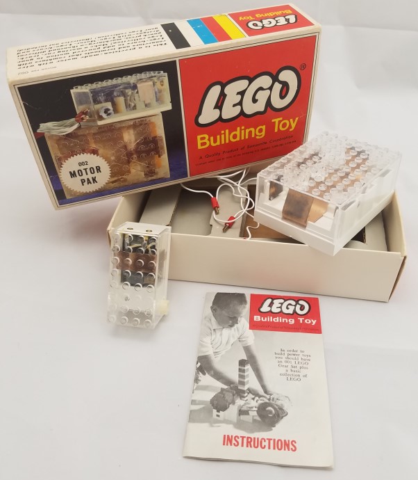 002-1 4.5V Samsonite Gears Motor Set