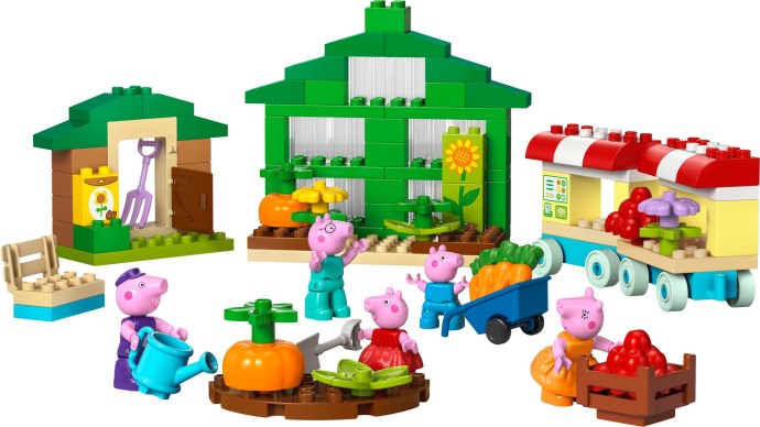 10461-1 Grandpa Pig's Garden and Greenhouse