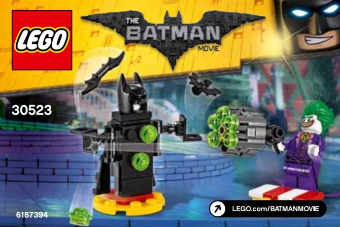 Batman Movie Lego Batman Joker 30523-1 The Joker Battle Training