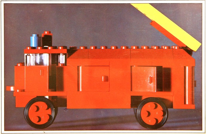 vintage lego fire truck