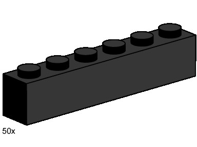 lego 1x6 brick